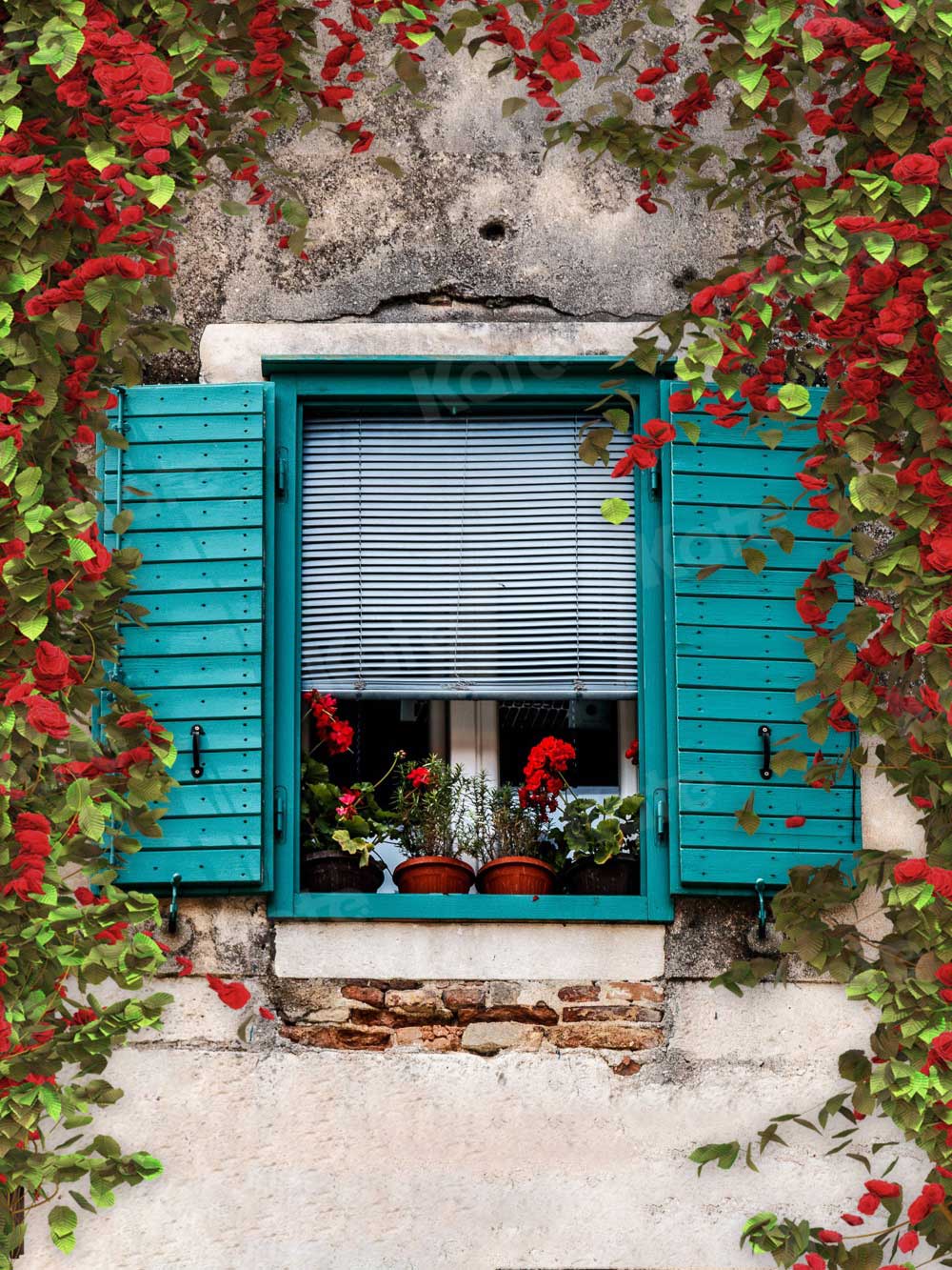 Kate Spring Flower Window Backdrop for Photography - Kate Backdrop AU