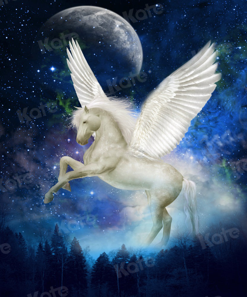 Kate Moonlight Pegasus Backdrop for Photography - Kate Backdrop AU