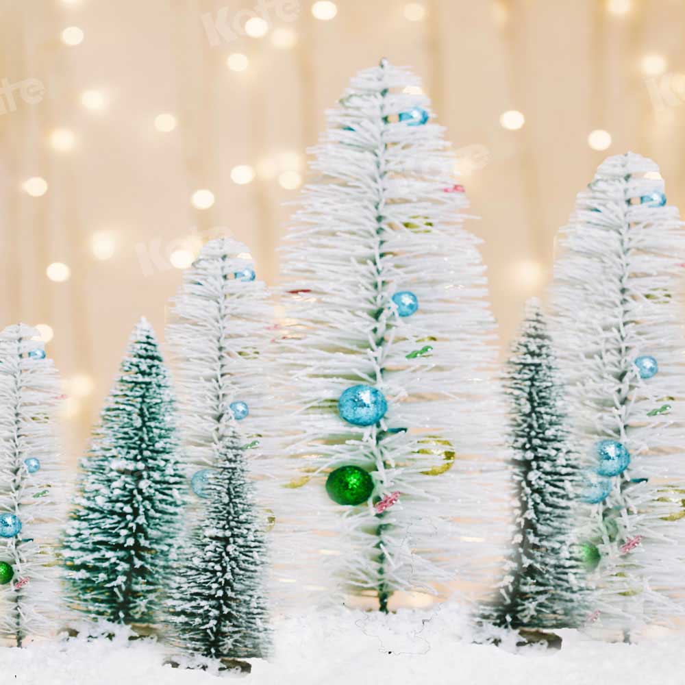 Kate Christmas Snowy Woods Backdrop Designed by Chain Photography