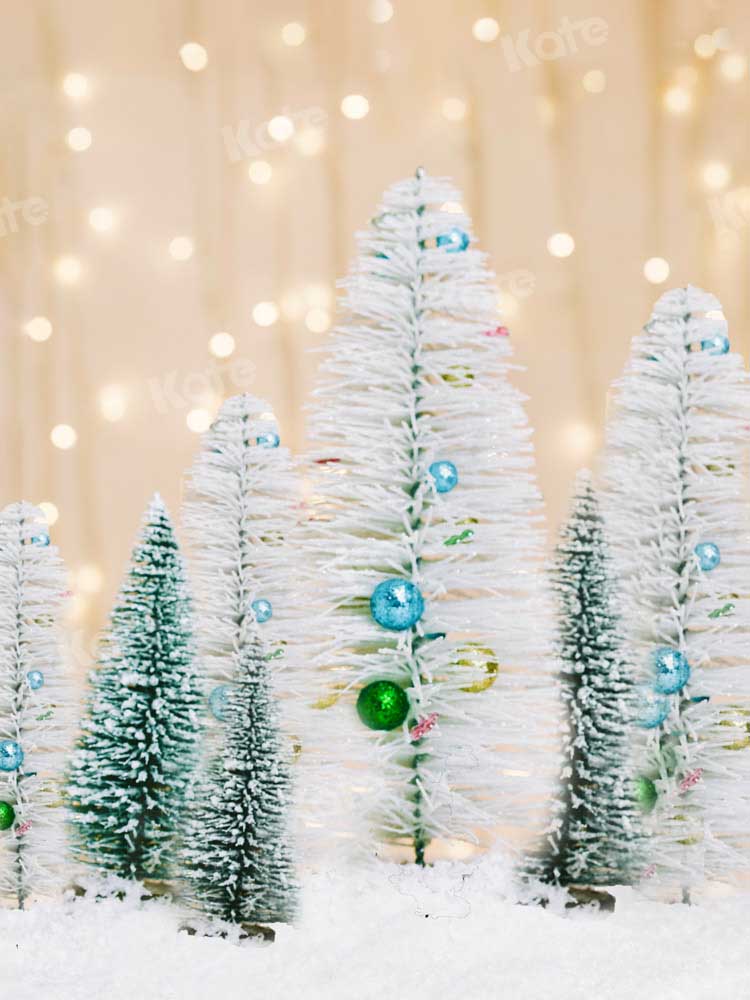 Kate Christmas Snowy Woods Backdrop Designed by Chain Photography