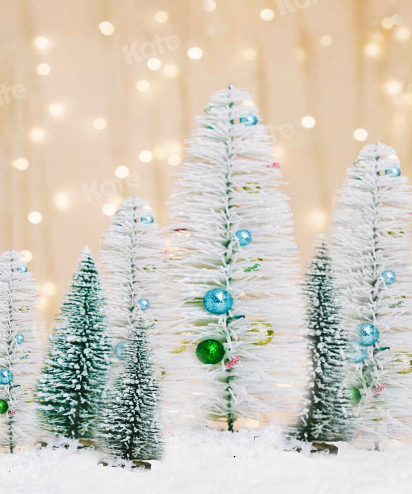 Kate Christmas Snowy Woods Backdrop Designed by Chain Photography