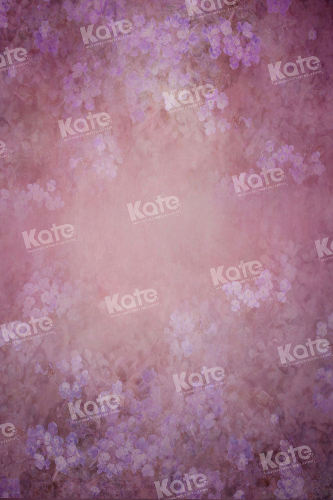 Kate Fine Art Backdrop Small Purple Floral Designed by GQ
