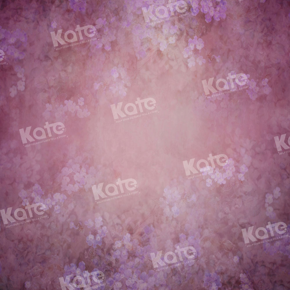 Kate Fine Art Backdrop Small Purple Floral Designed by GQ