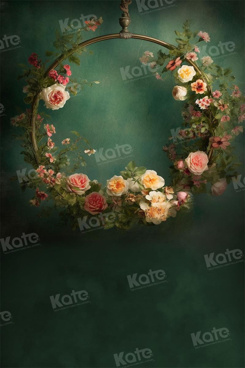 Kate Green Wall Garland Backdrop for Photography