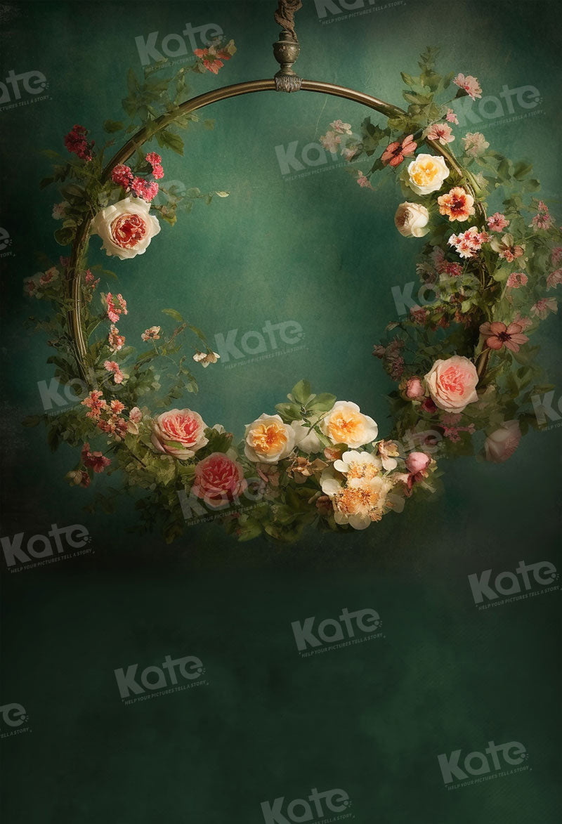 Kate Green Wall Garland Backdrop for Photography