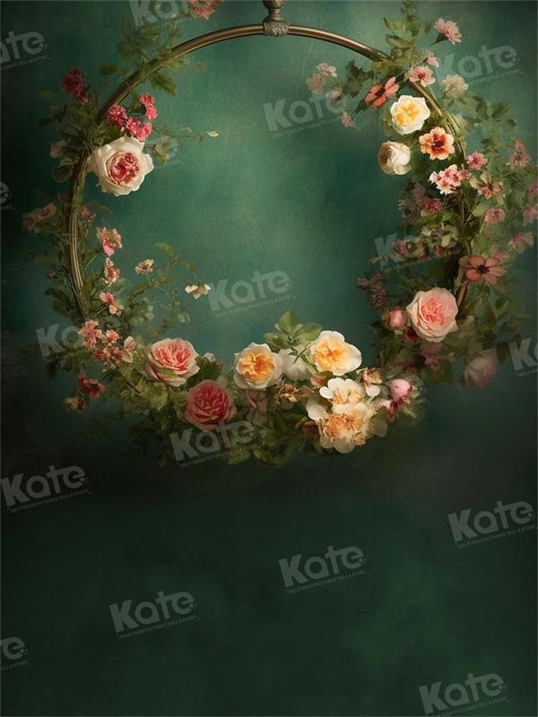 Kate Green Wall Garland Backdrop for Photography