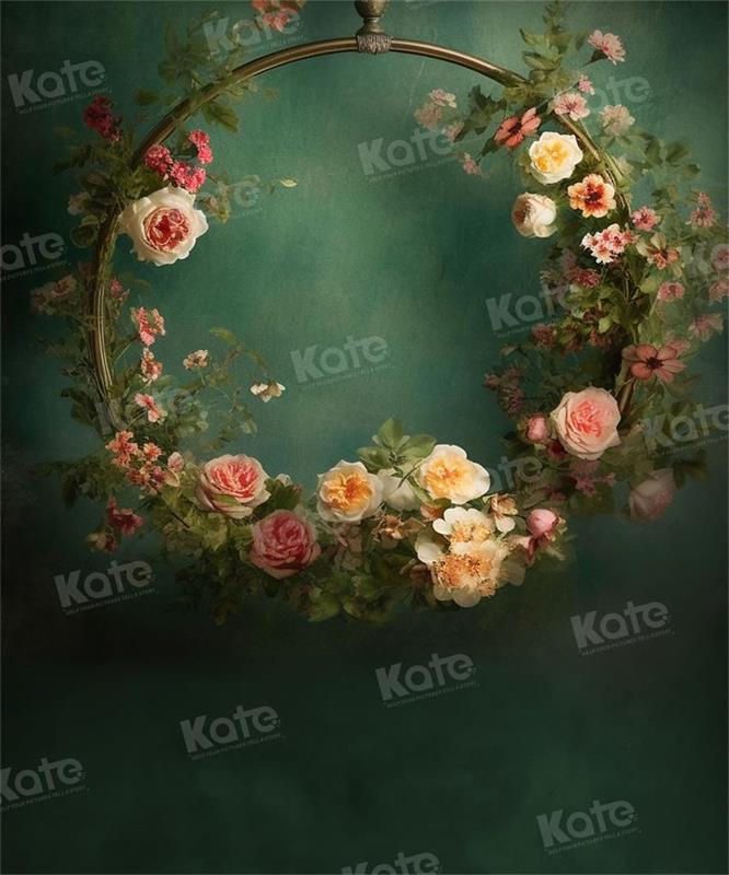 Kate Green Wall Garland Backdrop for Photography