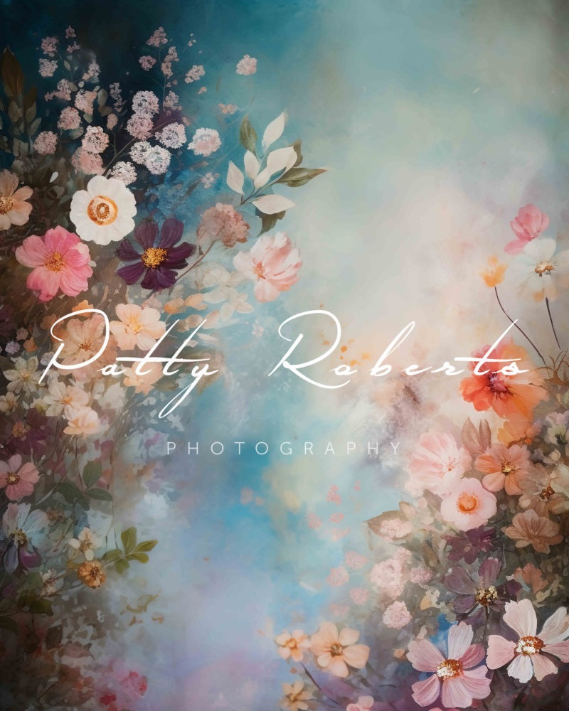 Kate Painted Enchanted Garden Backdrop Designed by Patty Robertss