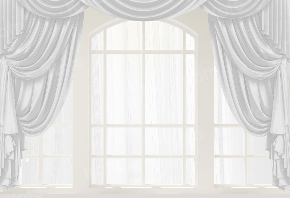 Kate White Window Backdrop Curtains for Photography - Kate Backdrop AU