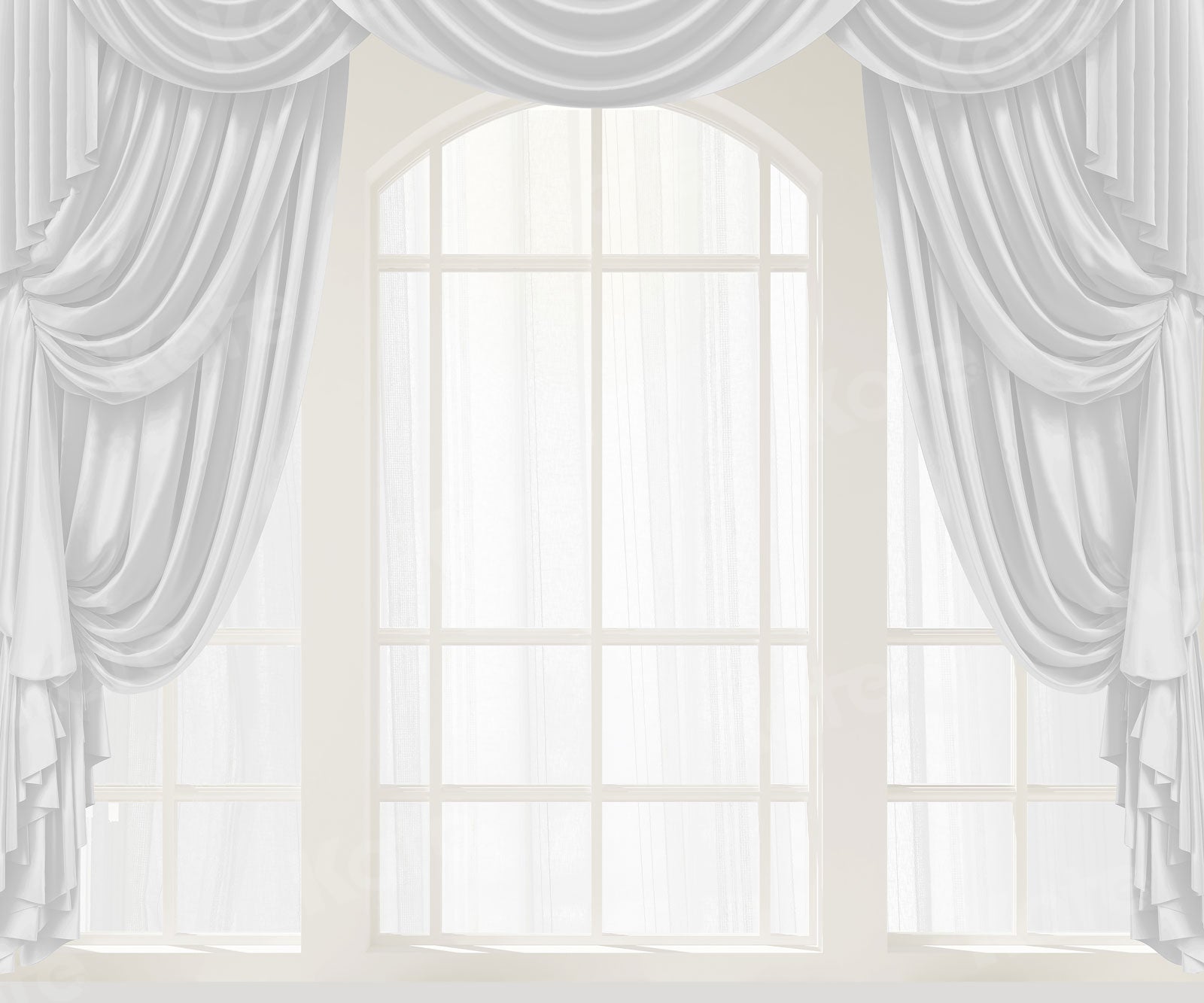 Kate White Window Backdrop Curtains for Photography - Kate Backdrop AU