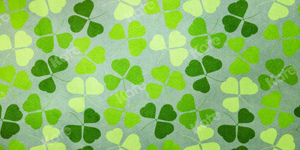 Kate Spring/St. Patrick's Day Backdrop Clover Texture Designed by Kate Image - Kate Backdrop AU