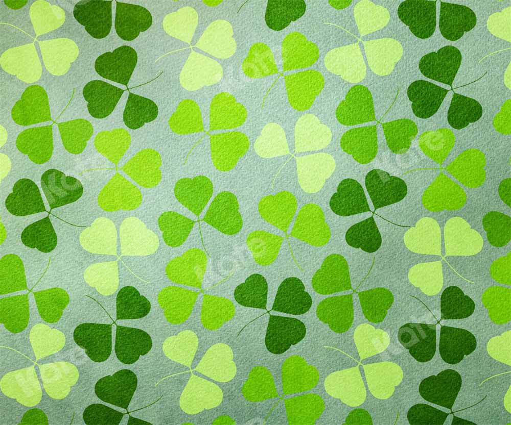 Kate Spring/St. Patrick's Day Backdrop Clover Texture Designed by Kate Image - Kate Backdrop AU