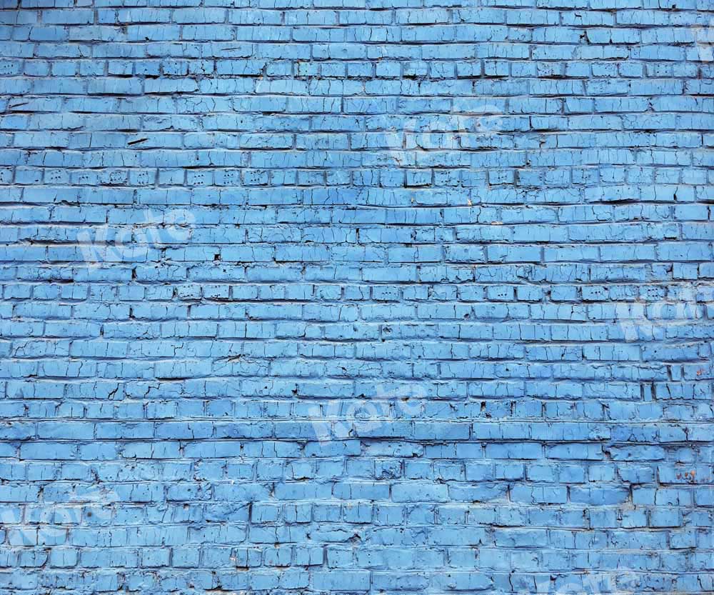 Kate Blue Brick Wall Backdrop – Katebackdrop AU