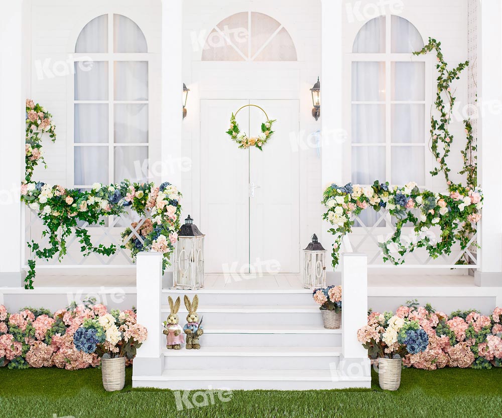 Kate Spring Lawn Flowers Backdrop Designed by Chain Photography - Kate Backdrop AU