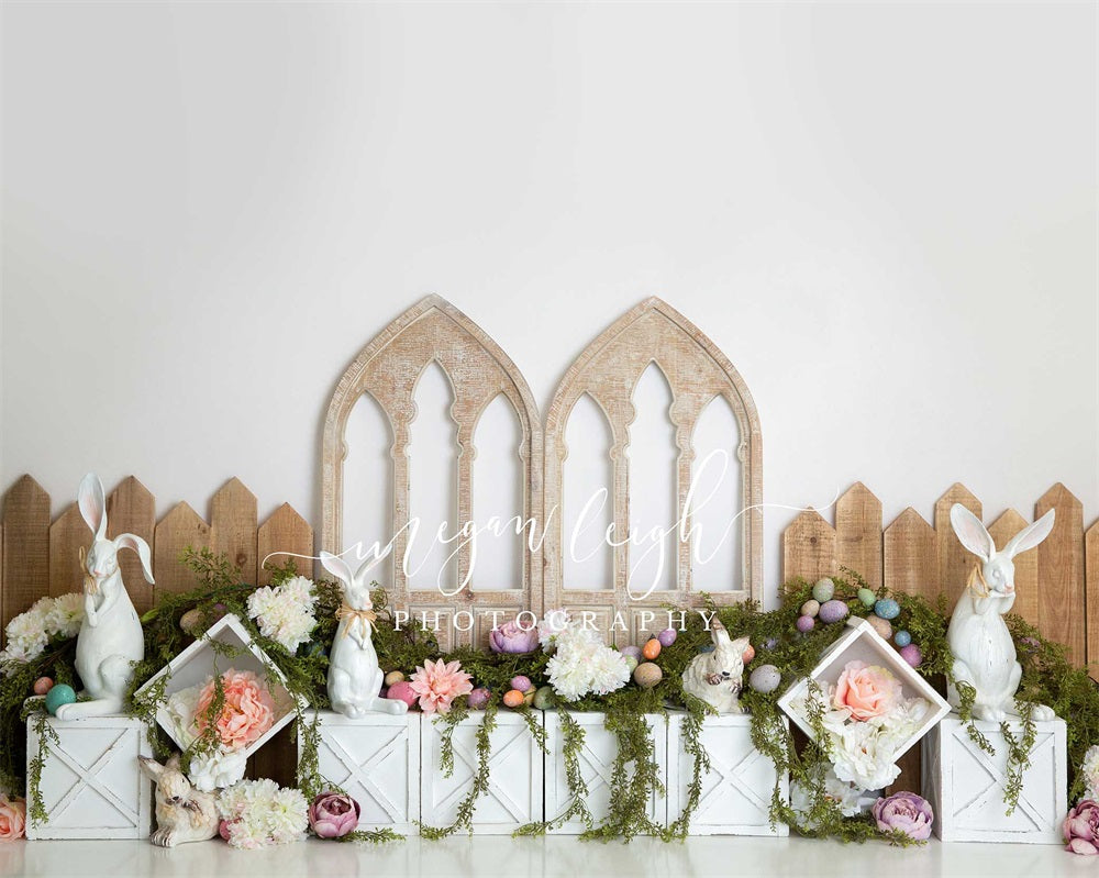 Kate Easter Bunny Haven Backdrop Designed by Megan Leigh Photography - Kate Backdrop AU