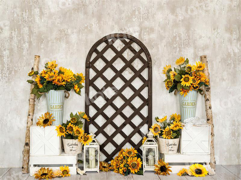 Kate Spring/Summer Sunflower Backdrop Flowers for Photography - Kate Backdrop AU