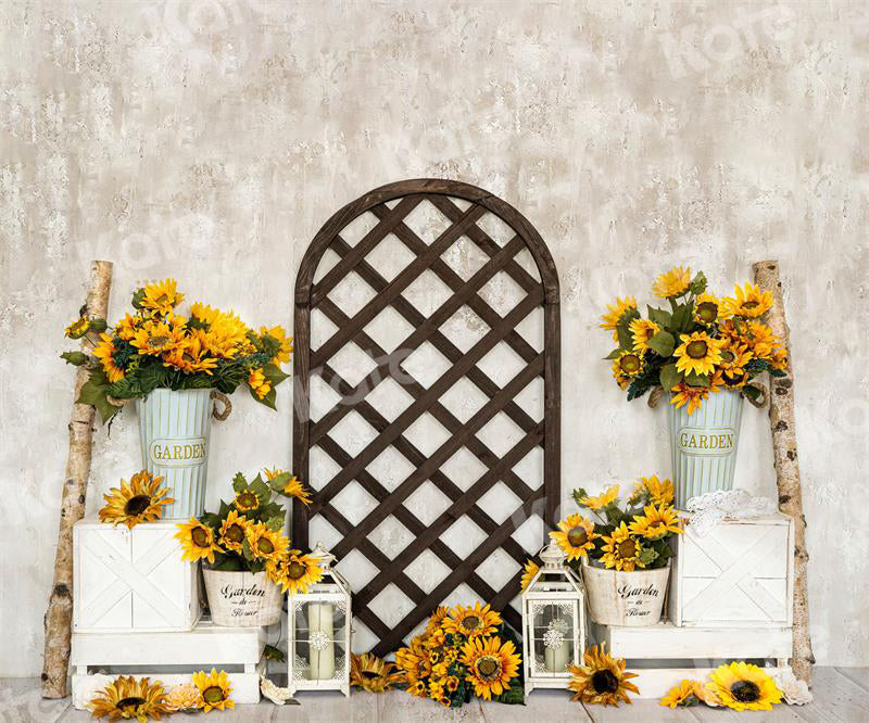 Kate Spring/Summer Sunflower Backdrop Flowers for Photography - Kate Backdrop AU