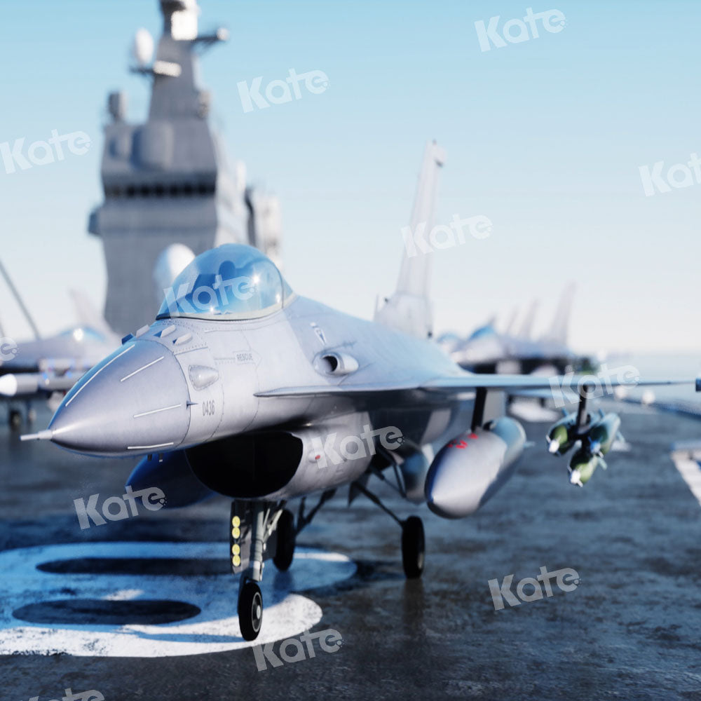 Kate Aircraft Carrier Backdrop Airplane Designed by Chain Photography