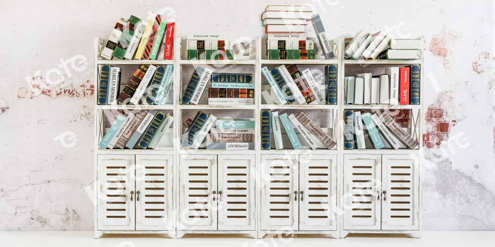 Kate Bookshelf Backdrop Back to School Designed by Emetselch