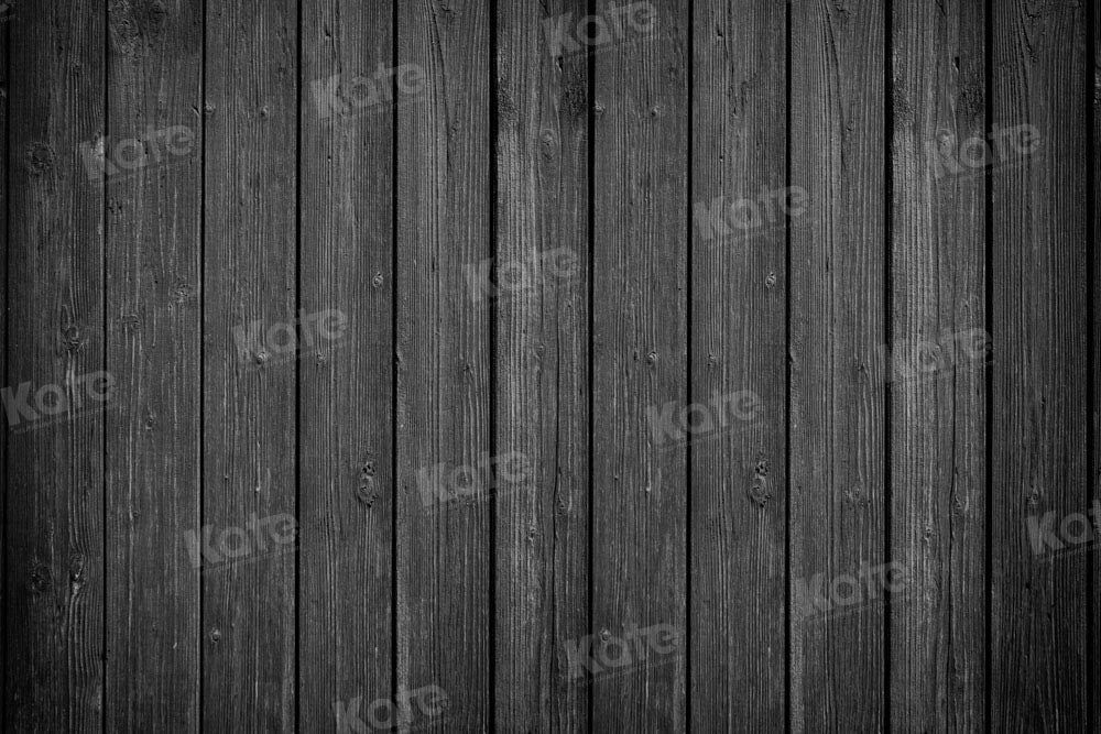 Kate Black Wood Plank Backdrop Designed by Kate Image