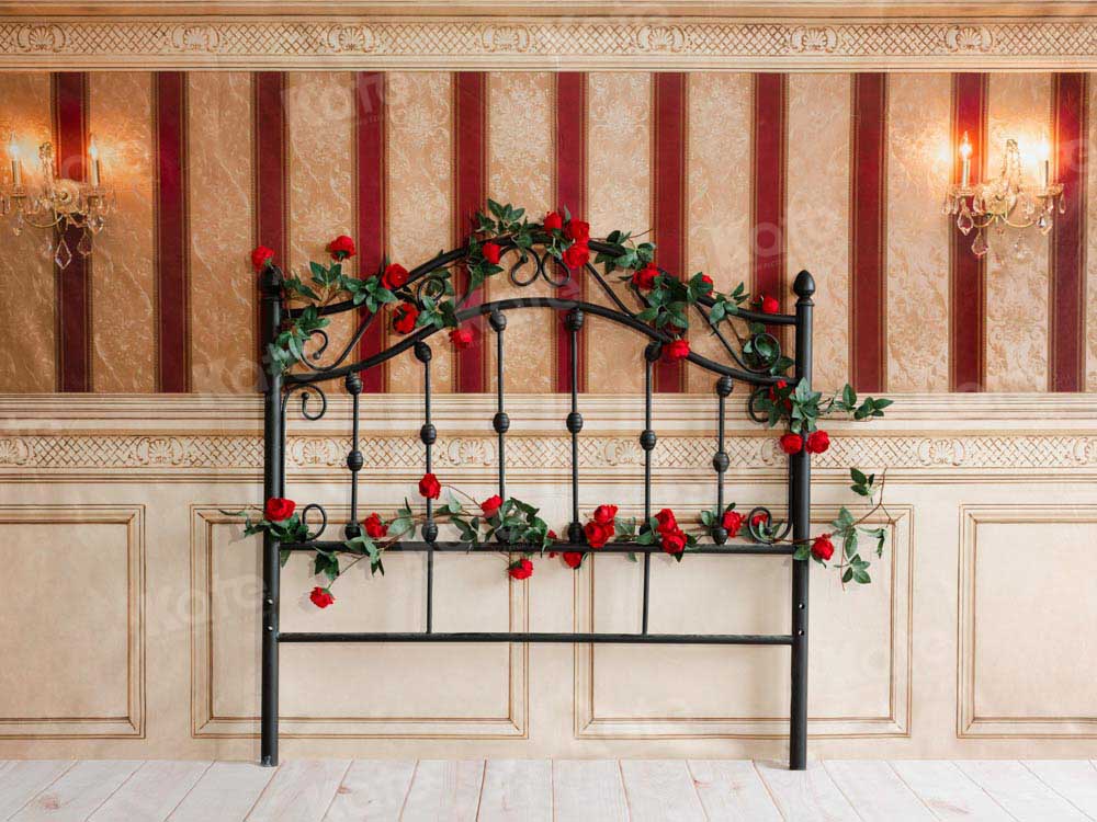 Kate Valentine's Day Backdrop Headboard Designed by Emetselch