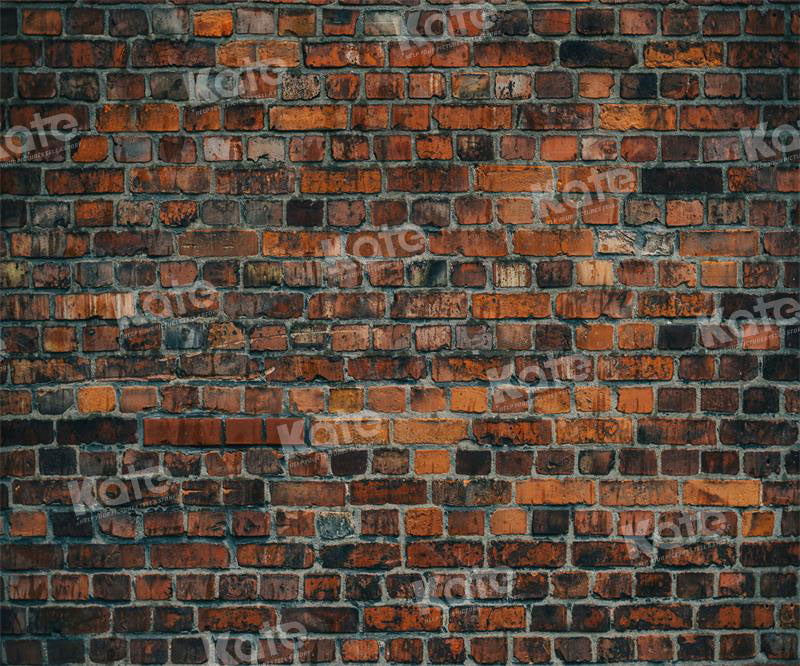 Kate Retro Dark Brick Wall Backdrop for Photography