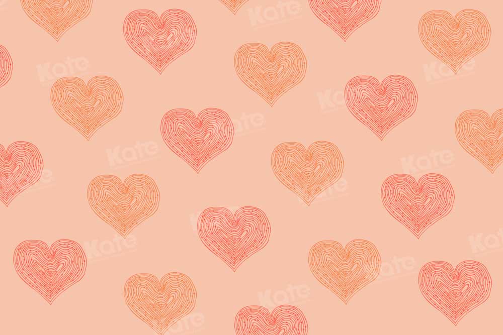 Kate Valentine Hearts Backdrop Designed by Kate Image