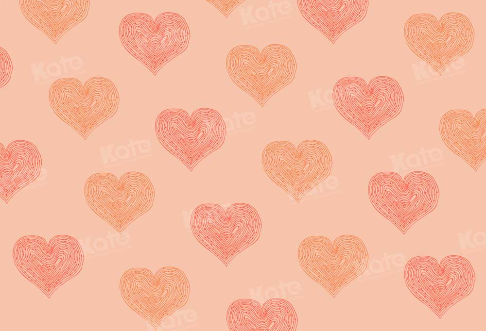 Kate Valentine Hearts Backdrop Designed by Kate Image