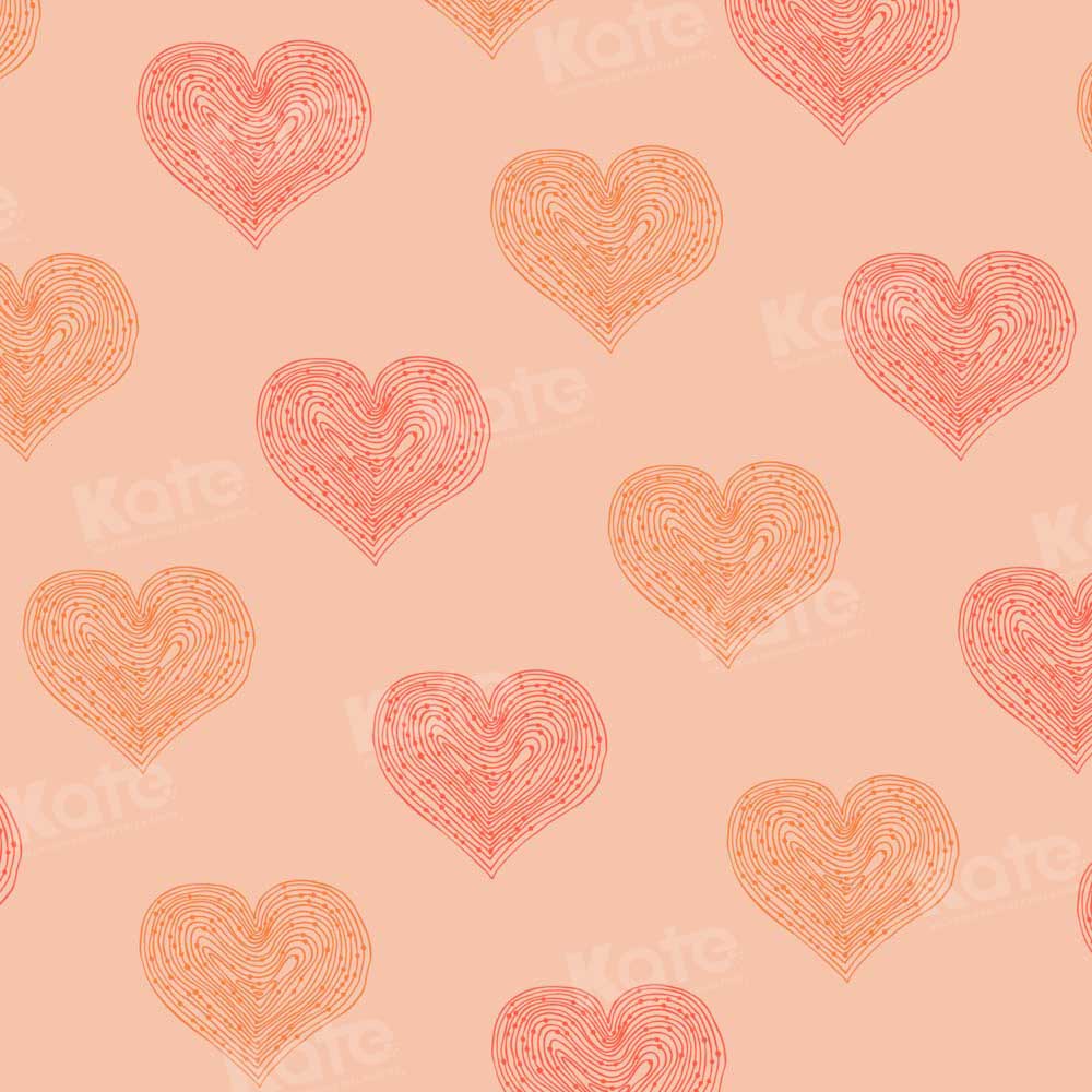 Kate Valentine Hearts Backdrop Designed by Kate Image