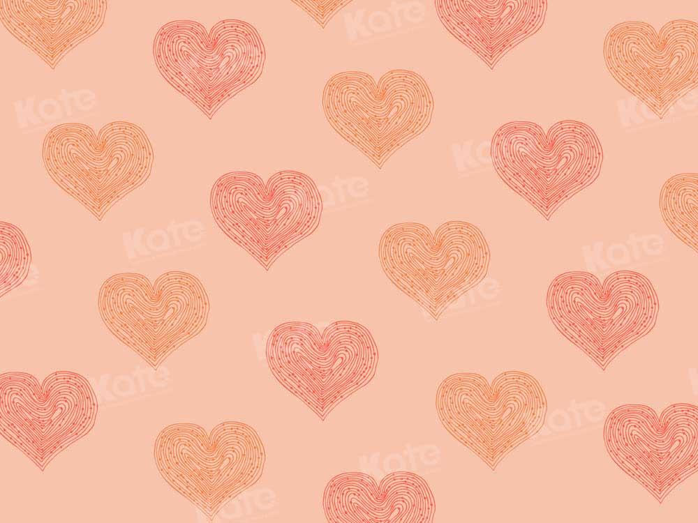 Kate Valentine Hearts Backdrop Designed by Kate Image