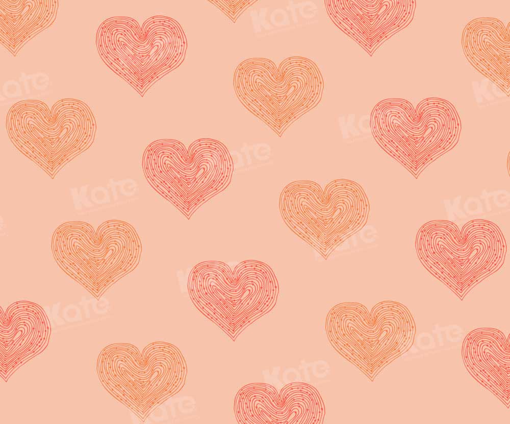 Kate Valentine Hearts Backdrop Designed by Kate Image