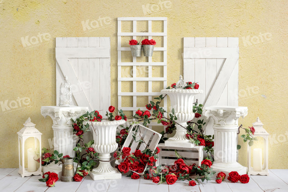 Kate Valentine's Day Backdrop Spring Retro Designed by Emetselch