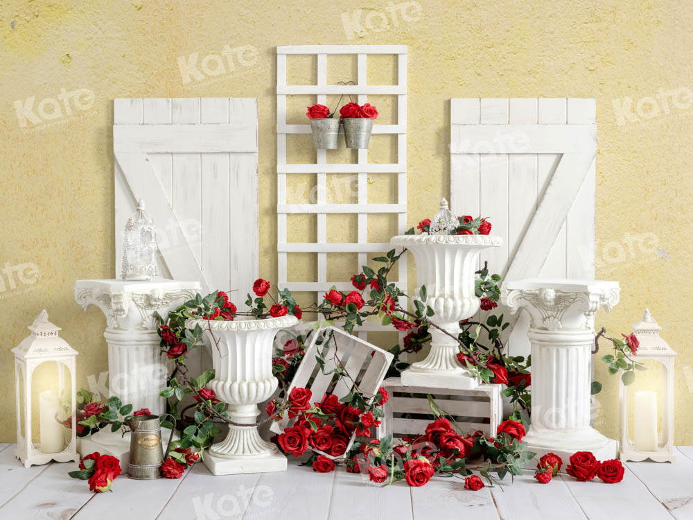 Kate Valentine's Day Backdrop Spring Retro Designed by Emetselch