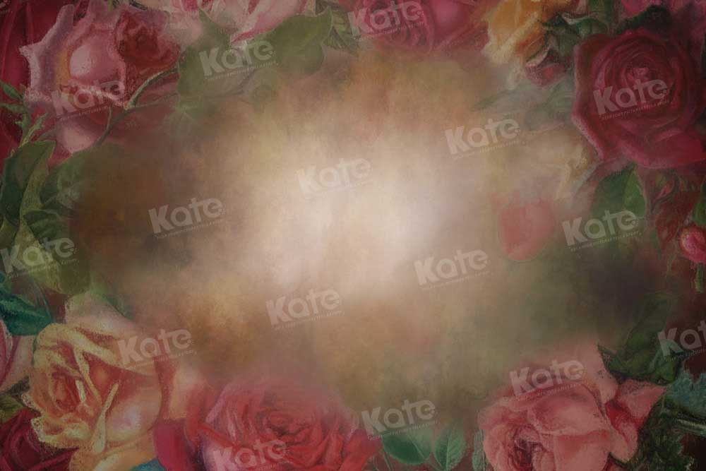 Kate Flower Abstract Backdrop Boudoir Fine Art Designed by GQ