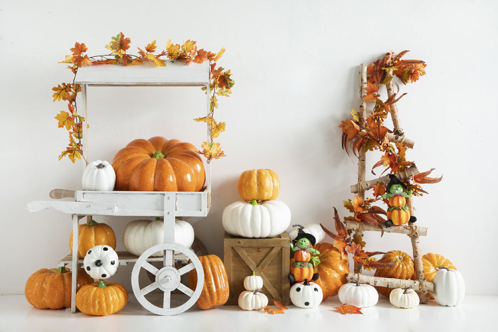 Kate Pumpkin Carriage Backdrop Designed by Emetselch