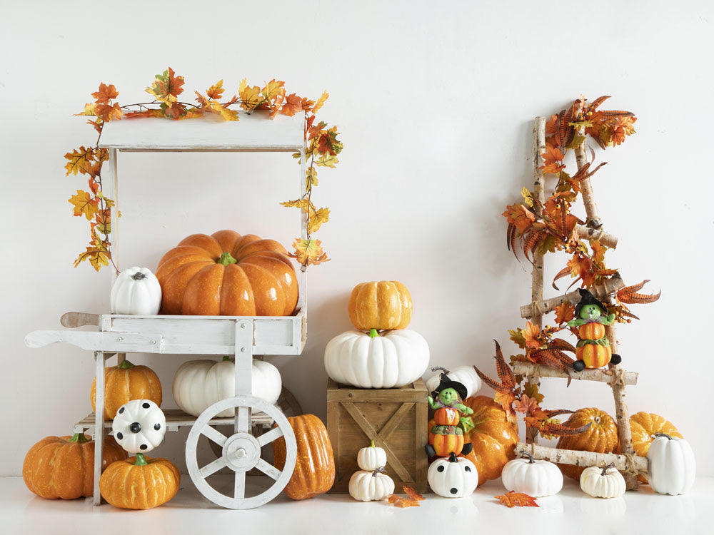 Kate Pumpkin Carriage Backdrop Designed by Emetselch