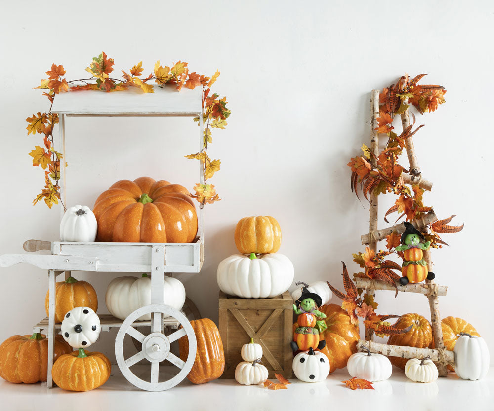 Kate Pumpkin Carriage Backdrop Designed by Emetselch