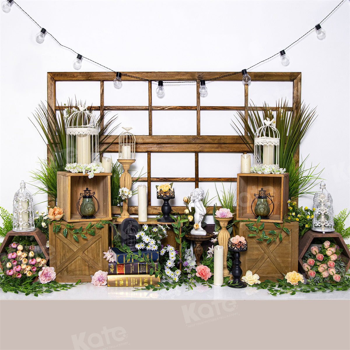 Kate Spring Flower Backdrop Easter for Photography