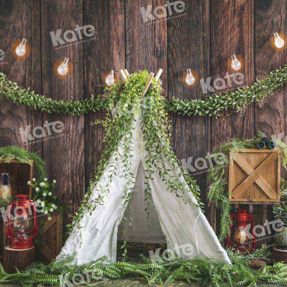 Kate Summer Camping Tent Backdrop Designed by Emetselch