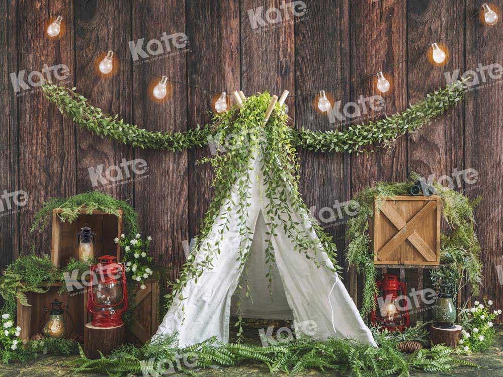 Kate Summer Camping Tent Backdrop Designed by Emetselch