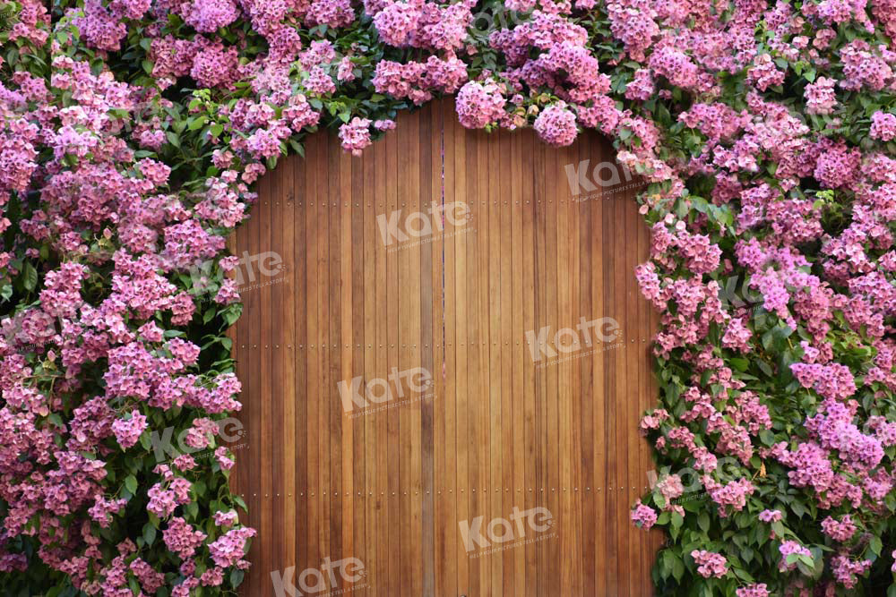 Kate Spring Flowers Wall Backdrop Door Designed by Chain Photography