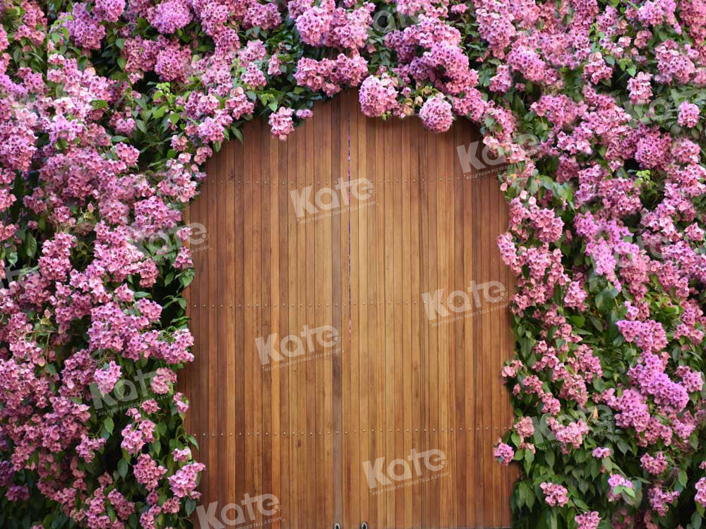 Kate Spring Flowers Wall Backdrop Door Designed by Chain Photography