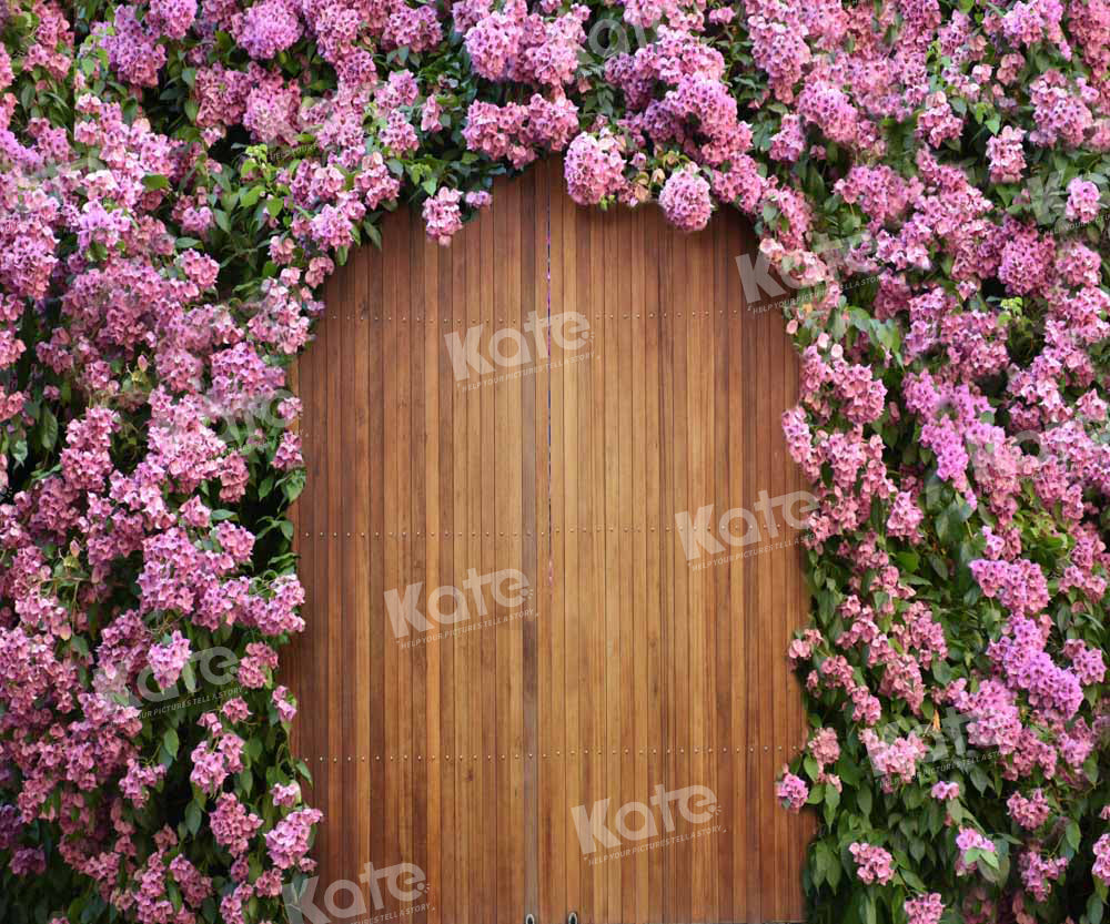 Kate Spring Flowers Wall Backdrop Door Designed by Chain Photography