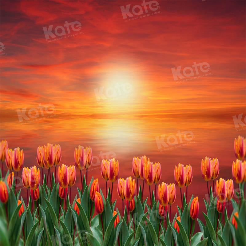 Kate Sunset Tulip Backdrop for Photography