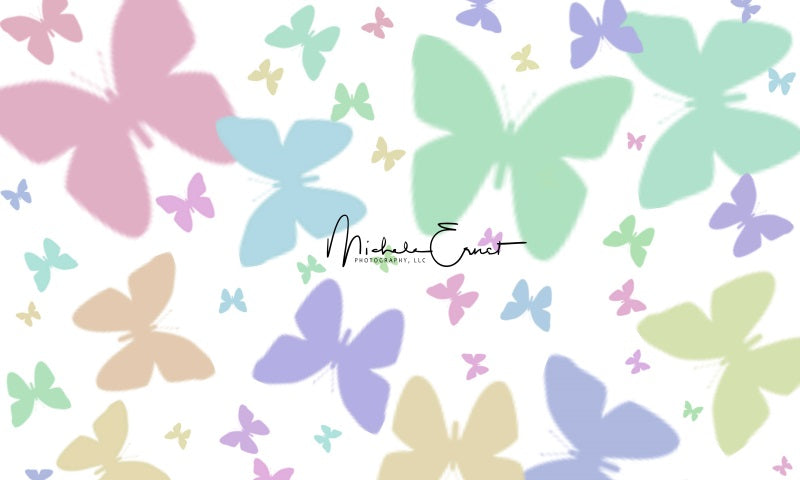 Kate Spring Butterfly Backdrop Designed By Michele Ernst Photography