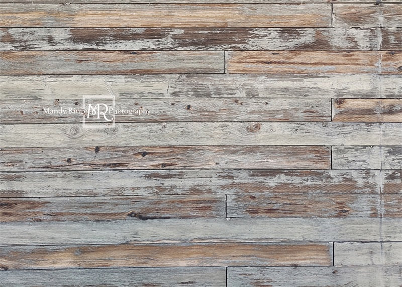 Kate Brown and Gray Textured Backdrop Horizontal Wood Designed by Mandy Ringe Photography