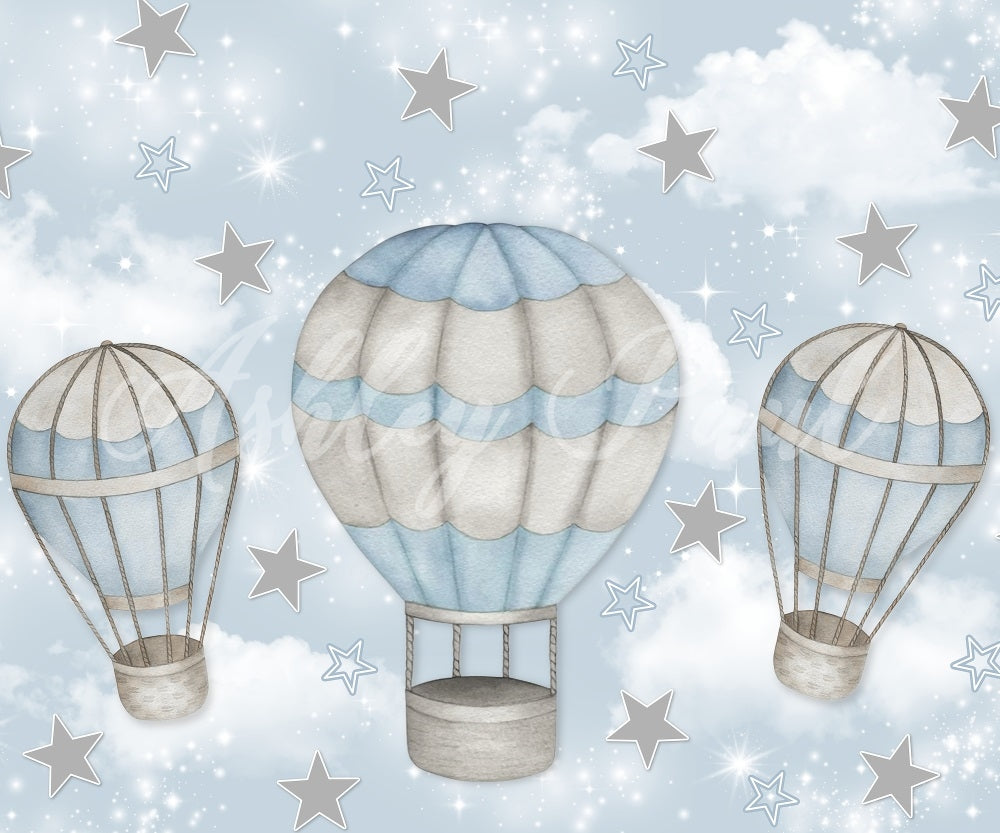 Kate Star Hot Air Balloon Backdrop Designed by Ashley Paul