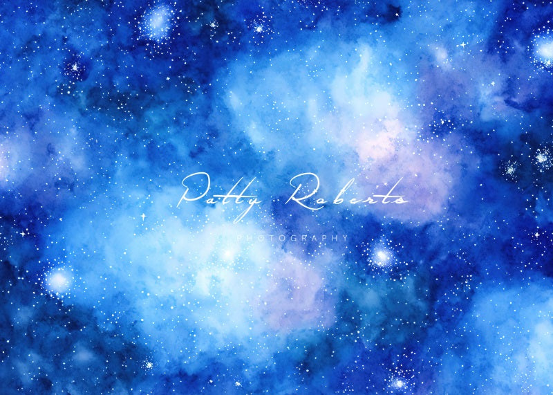 Kate Blue Nebula Backdrop Designed by Patty Robertss