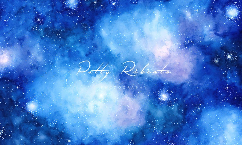 Kate Blue Nebula Backdrop Designed by Patty Robertss