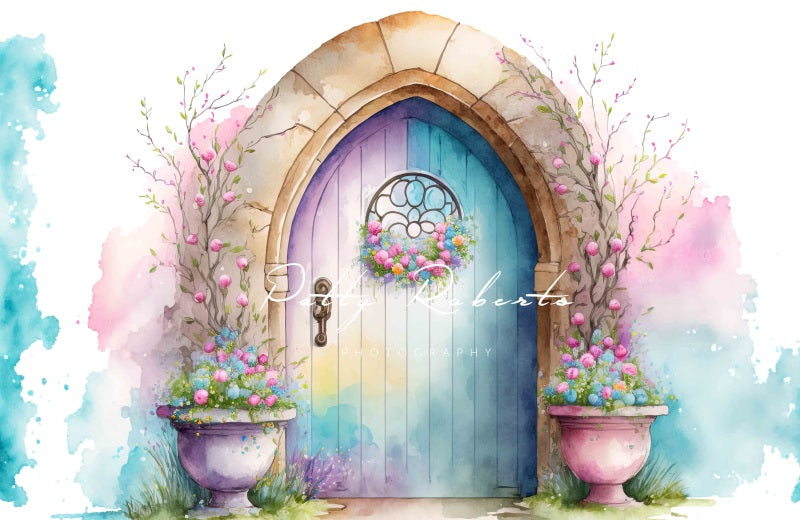 Kate Spring Enchanted Door Backdrop Flower Designed by Patty Robertss